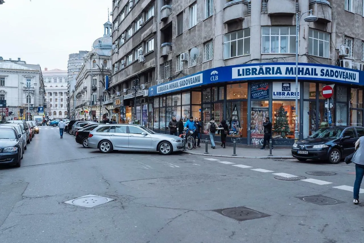 City Center - Quinet Large Apartment Βουκουρέστι